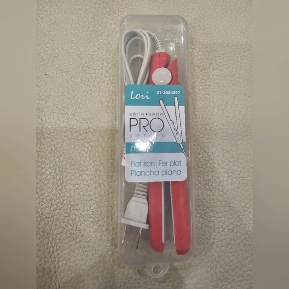 💎HOST PICK💎Lori ProSeries Mini Travel Flat Iron  Hair Tool Mint Coral - Picture 3 of 3